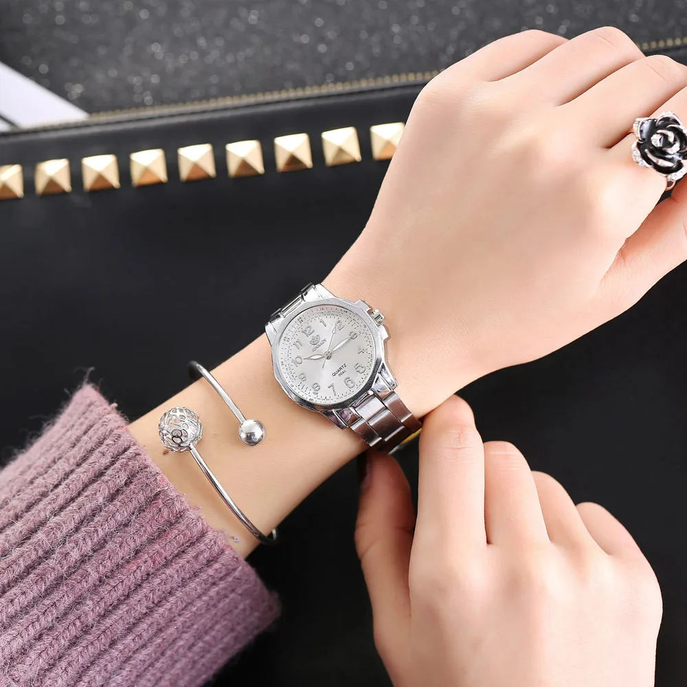 Fashion 2021 Women Fashion Stainless Steel Band Analog Quartz Round Wrist Watch Watches Wristwatch Clock Gift Valentine Gift #20
Fashion 2021 Women Fashion Stainless Steel Band Analog Quartz Round Wrist Watch Watches Wristwatch Clock Gift Valentine Gift #20
