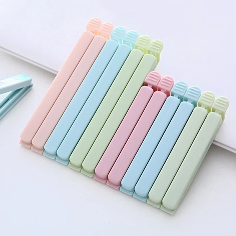 Food Bag Clips 5PCS/Set Food Medicine Sealing Bag Clips Food Snack Sealer Plastic Seal Clamp Home Kitchen Storage Tool
Food Bag Clips 5PCS/Set Food Medicine Sealing Bag Clips Food Snack Sealer Plastic Seal Clamp Home Kitchen Storage Tool