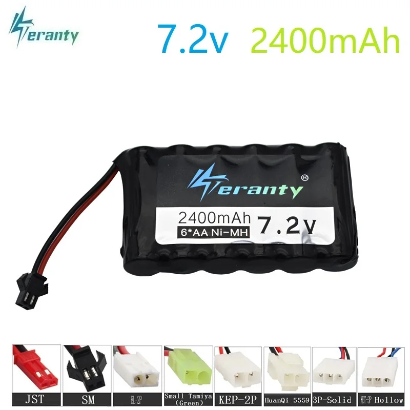 7.2v 2400mah Battery for RC Cars battery NiMH 7.2v AA NiMH battery 7.2v for Remote control electric toy tool boats Tank Toys Gun
7.2v 2400mah Battery for RC Cars battery NiMH 7.2v AA NiMH battery 7.2v for Remote control electric toy tool boats Tank Toys Gun