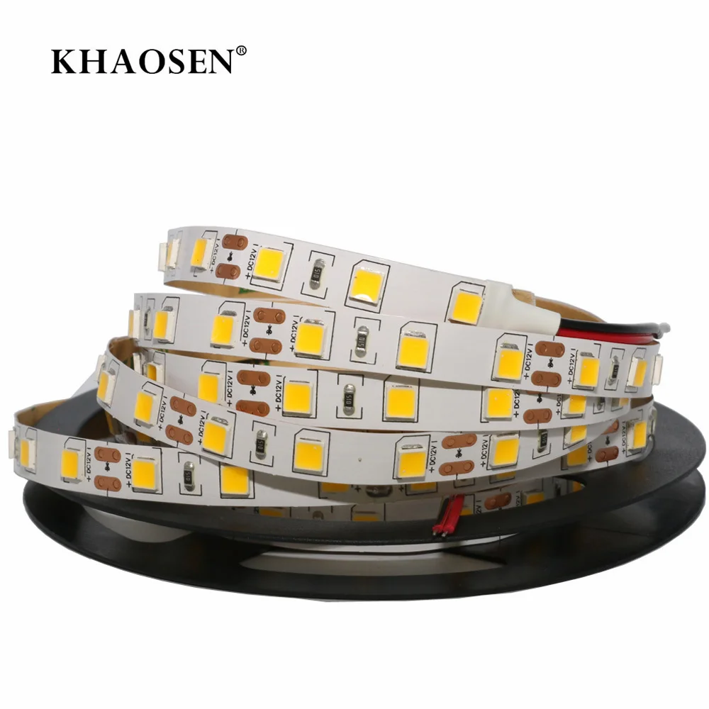 NO-Waterproof LED Strip 60LEDs/M DC12V SMD 5630 2835 5050 5054 Flexible LED String light Ribbon Tape Home Decoration Lamp
NO-Waterproof LED Strip 60LEDs/M DC12V SMD 5630 2835 5050 5054 Flexible LED String light Ribbon Tape Home Decoration Lamp