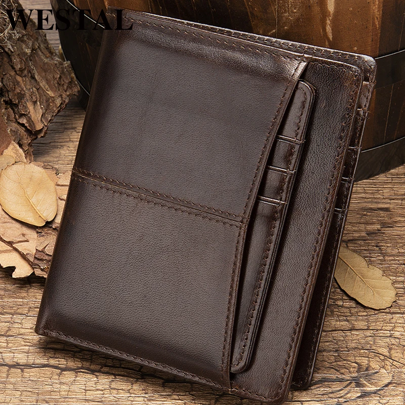 WESTAL мужские кошельки из натуральной кожи Короткий Мужской кошелек с карманом для монет тонкий/тонкий кошелек для карт кожаные сумки для ден...
WESTAL мужские кошельки из натуральной кожи Короткий Мужской кошелек с карманом для монет тонкий/тонкий кошелек для карт кожаные сумки для ден...