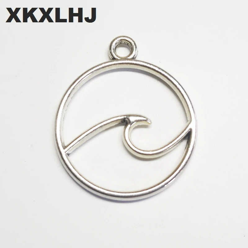 XKXLHJ 20pcs Charms Wave 23*20mm Tibetan Silver Plated Pendants Antique Jewelry Making DIY Handmade Craft
XKXLHJ 20pcs Charms Wave 23*20mm Tibetan Silver Plated Pendants Antique Jewelry Making DIY Handmade Craft