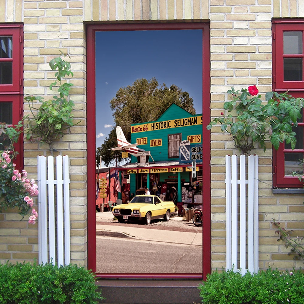 Hot Sale! Detail Picture With Buyers Show Door Stickers Waterproof Wallpaper DIY Removable Self Adhesive PVC Mural 3D View Gifts
Hot Sale! Detail Picture With Buyers Show Door Stickers Waterproof Wallpaper DIY Removable Self Adhesive PVC Mural 3D View Gifts