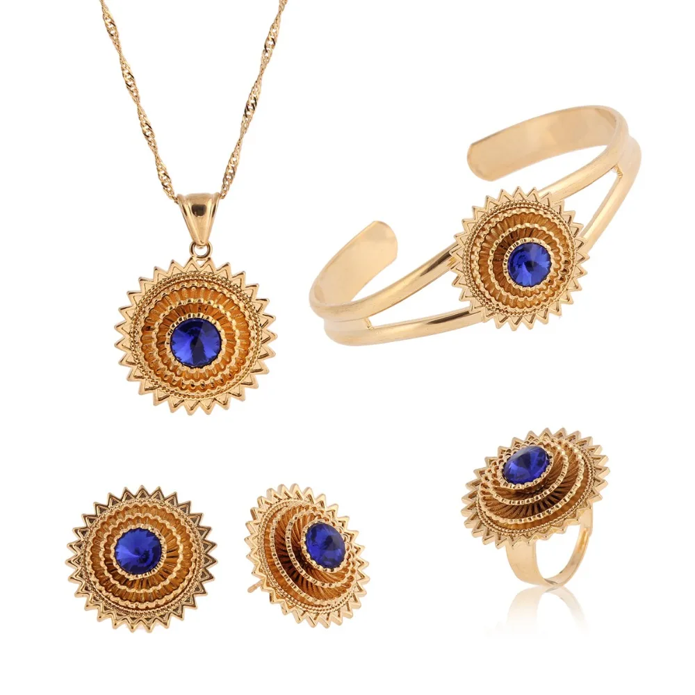 Bangrui Ethiopian Pendant Necklace/Bangle/Earrings/Ring set Jewelry Gold African Eritrea Bridal Wedding Women/Girl
Bangrui Ethiopian Pendant Necklace/Bangle/Earrings/Ring set Jewelry Gold African Eritrea Bridal Wedding Women/Girl