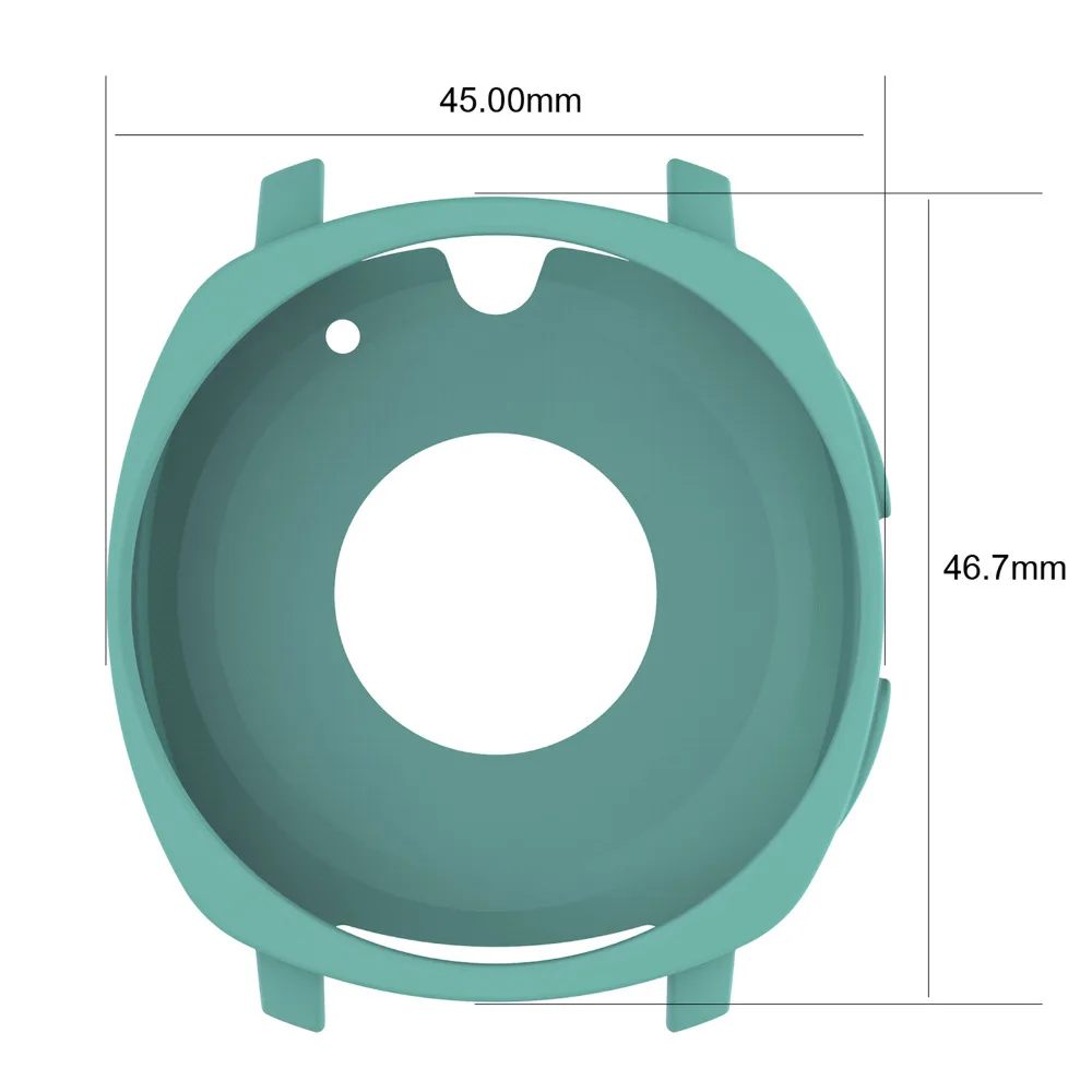 Watch Case Cover Protective for Samsung Gear Sport R600 Smart Watch Genuine Silicone Shell Housing Case