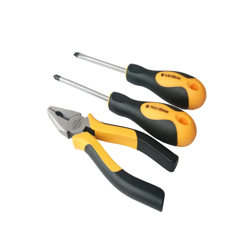 FREFOX 3PIECE Hand TOOL SET 6" COMBINATIONA PLIER STRONG MAGNETIC FLAT& PHILLIPS SCREDRIVER CHROME VANADIUM BLADE tool kits
FREFOX 3PIECE Hand TOOL SET 6" COMBINATIONA PLIER STRONG MAGNETIC FLAT& PHILLIPS SCREDRIVER CHROME VANADIUM BLADE tool kits