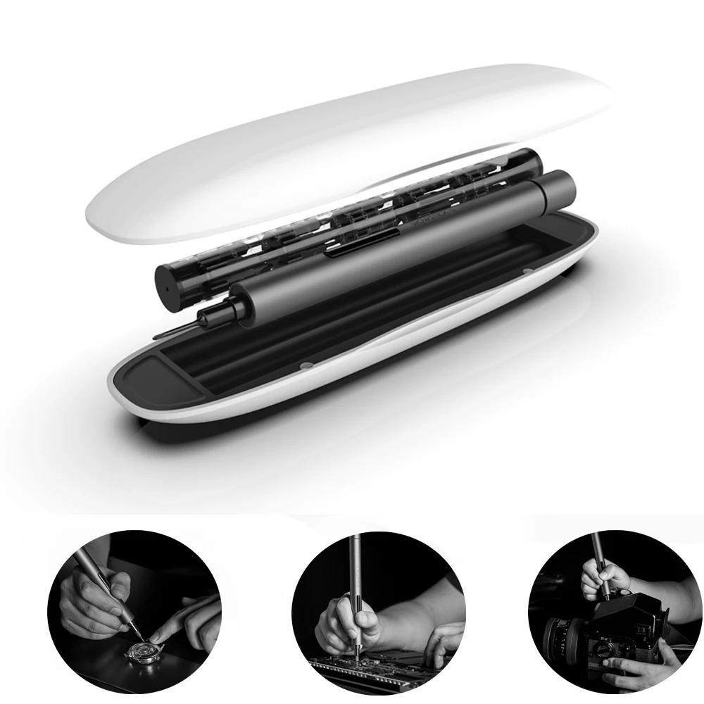 Фото Беспроводная мини отвертка Wowstick 1Fs 1F 64 в 1 прецизионный Аккумуляторный