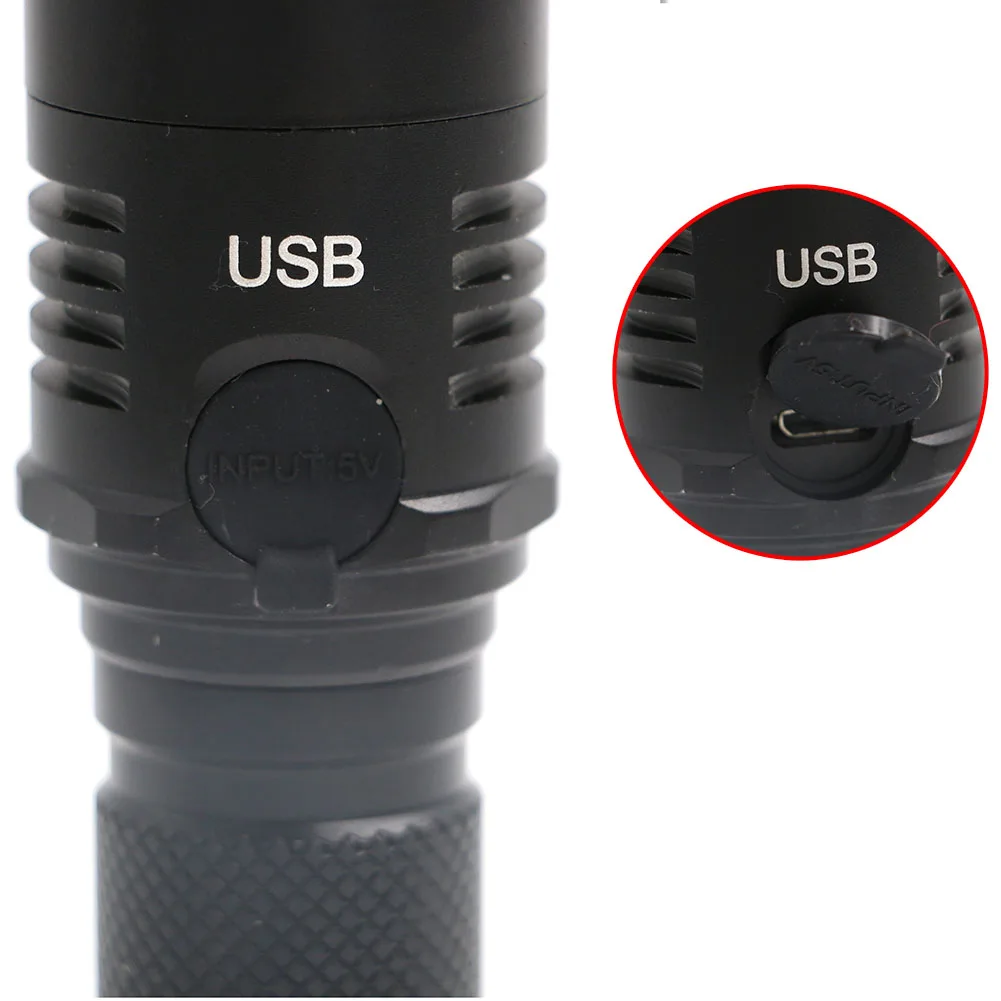 Lumiparty USB Chargeing Mini Pen COB LED Flashlight Multifunction led Torch light Working Inspection Lamp Aluminum Light | Лампы и