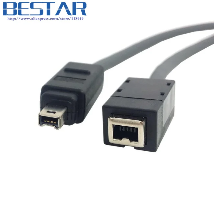 Firewire 400 IEEE 1394 1394A IEEE1394 4Pin Male to Female Extension Cable Lead 50cm 0.5m
Firewire 400 IEEE 1394 1394A IEEE1394 4Pin Male to Female Extension Cable Lead 50cm 0.5m