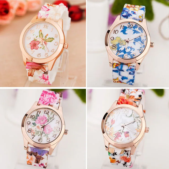 Luxury Watch Women Women Girl Watch Silicone Printed Flower Causal Quartz WristWatchesOrologio da donnarelojes para mujer #10
Luxury Watch Women Women Girl Watch Silicone Printed Flower Causal Quartz WristWatchesOrologio da donnarelojes para mujer #10