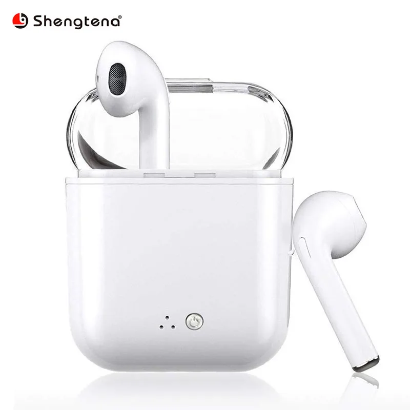I7s наушники Bluetooth беспроводные двойные не пропускают воздух совместимые с iPhone 7/8