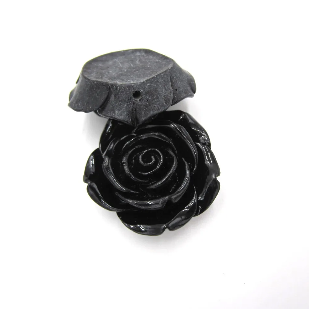 10pcs 42MM Perforated Black Color Resin Flower Beads for Chilren Girls Chunky Beads Necklace Bracelet Jewelry Making Accessories
10pcs 42MM Perforated Black Color Resin Flower Beads for Chilren Girls Chunky Beads Necklace Bracelet Jewelry Making Accessories