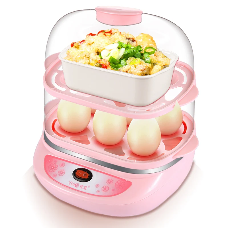 Yoice 2 Layers Multi Egg Boiler Big Capacity for 12pcs Eggs Mini Steamer Y-ZDQ3 Egg Custard Breakfast Machine
Yoice 2 Layers Multi Egg Boiler Big Capacity for 12pcs Eggs Mini Steamer Y-ZDQ3 Egg Custard Breakfast Machine