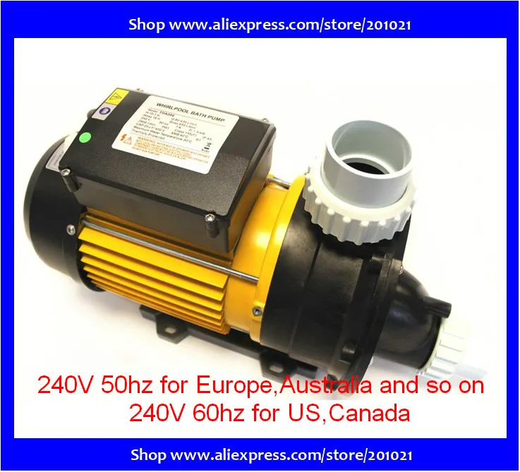 Spa-badekar pumpe 1.5KW/2.0HP TDA200 med 220V/50 ~ 60HZ China Whirlpool Bath Pump LX TDA200
Spa-badekar pumpe 1.5KW/2.0HP TDA200 med 220V/50 ~ 60HZ China Whirlpool Bath Pump LX TDA200