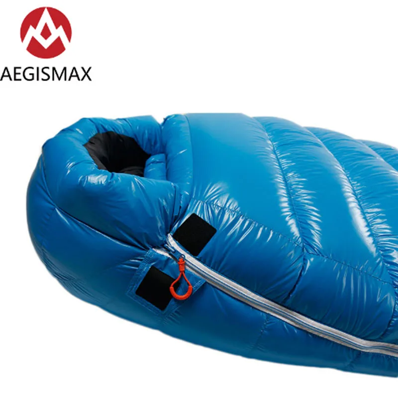 AEGISMAX G3-M White Goose Down Professional Mummy Outdoor Hiking Camping Sleeping Bag Ultralight Baffle Design Nylon
AEGISMAX G3-M White Goose Down Professional Mummy Outdoor Hiking Camping Sleeping Bag Ultralight Baffle Design Nylon