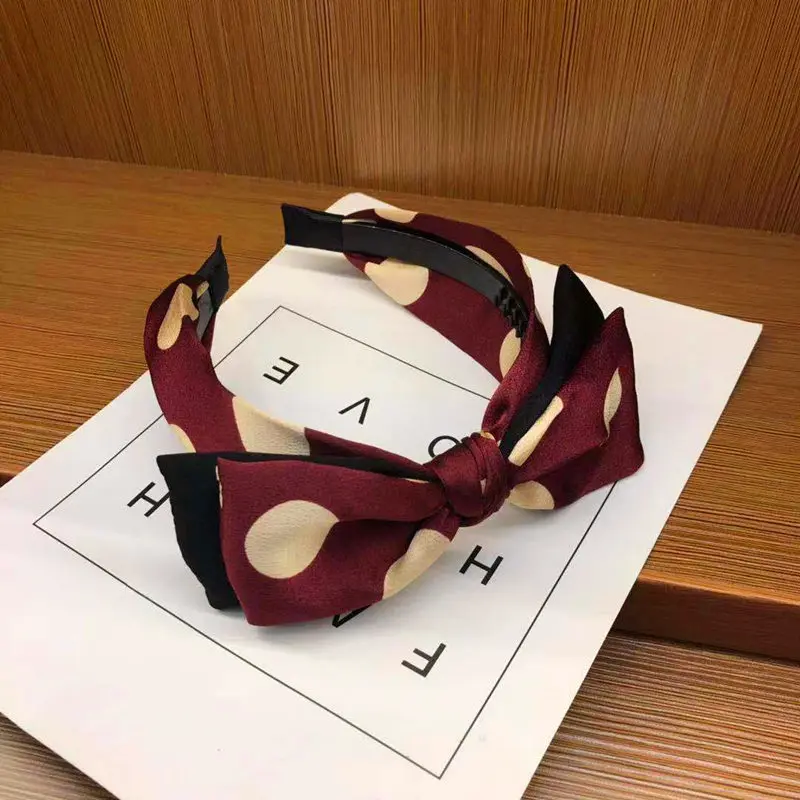 2 Pieces/Lot Women Headband Fashion Dot Hairband Hair Accessories Bow Knot Headband Girls Bohemian Headband Headband Adults
2 Pieces/Lot Women Headband Fashion Dot Hairband Hair Accessories Bow Knot Headband Girls Bohemian Headband Headband Adults