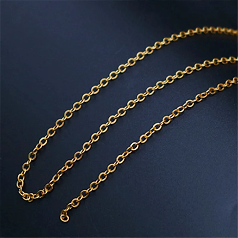 5m (16ft) Antique Gold 2mm Alloy *O* Chain Singapore Twisted Chain Fashion Necklace Bracelet DIY Metal Jewelry Handmade A1100
5m (16ft) Antique Gold 2mm Alloy *O* Chain Singapore Twisted Chain Fashion Necklace Bracelet DIY Metal Jewelry Handmade A1100