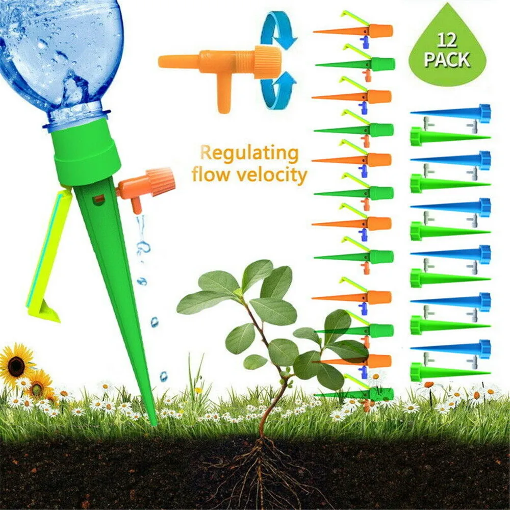AUTOMATIC WATER IRRIGATION CONTROL SYSTEM - 6PCS / 12 PCS Plant Spikes System with Slow
AUTOMATIC WATER IRRIGATION CONTROL SYSTEM - 6PCS / 12 PCS Plant Spikes System with Slow