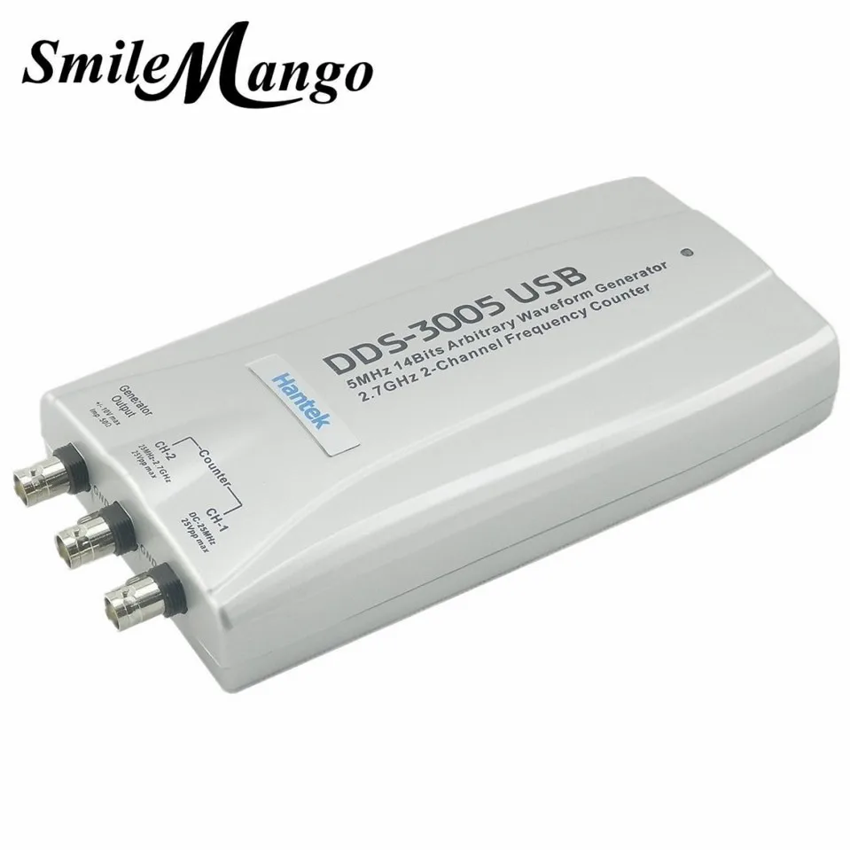 Бесплатная доставка Hantek DDS-3005 2,7 ГГц PC USB Функция/генератор сигналов произвольной формы; 14 бит D/A разрешение; USB2.0 интерфейс
Бесплатная доставка Hantek DDS-3005 2,7 ГГц PC USB Функция/генератор сигналов произвольной формы; 14 бит D/A разрешение; USB2.0 интерфейс