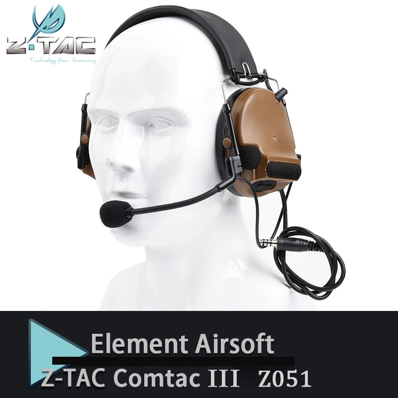 Z-TAC Comtac III гарнитура C3 двухканальная шумоподавляющая гарнитура Airsoft охотничьи наушники (Z051)
Z-TAC Comtac III гарнитура C3 двухканальная шумоподавляющая гарнитура Airsoft охотничьи наушники (Z051)