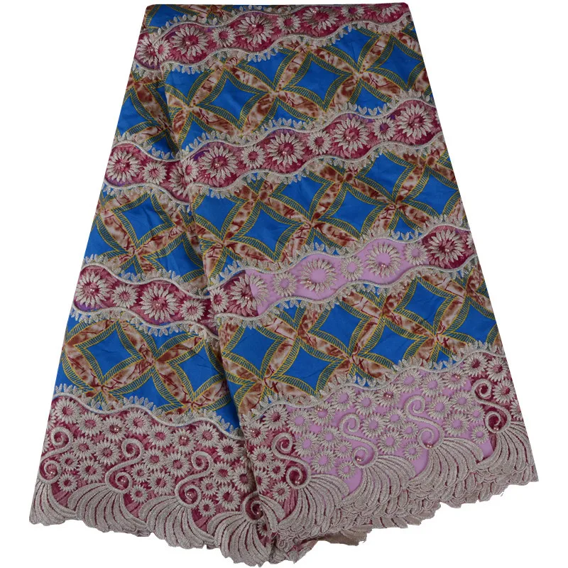 2018 New Arrival Ankara Lace Fabric African French Fabric Ankara African Wax Lace Fabric With Beads For Dress 846
2018 New Arrival Ankara Lace Fabric African French Fabric Ankara African Wax Lace Fabric With Beads For Dress 846
