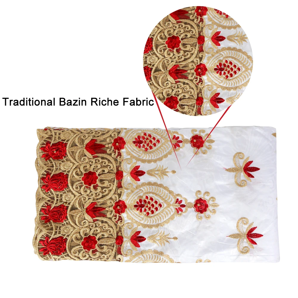 5+2 yards/lot 2020 bazin riche white red gold embroidery beading with tulle lace high quality fabric african lace fabric
5+2 yards/lot 2020 bazin riche white red gold embroidery beading with tulle lace high quality fabric african lace fabric