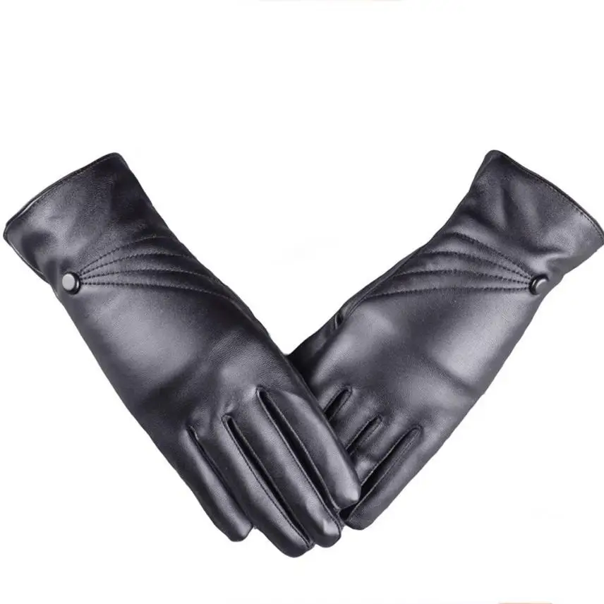 Female Gloves 2017 Fashion Winter Super Warm Gloves Women Girl Leather Cashmere Black Gloves Fingerless Gloves
Female Gloves 2017 Fashion Winter Super Warm Gloves Women Girl Leather Cashmere Black Gloves Fingerless Gloves
