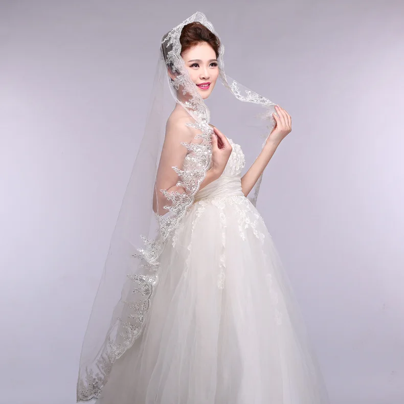 Sequin Lace Short Bridal Veil 1.5M Long Ivory Veil One Layer Wedding Veil Velo Para Novia
Sequin Lace Short Bridal Veil 1.5M Long Ivory Veil One Layer Wedding Veil Velo Para Novia