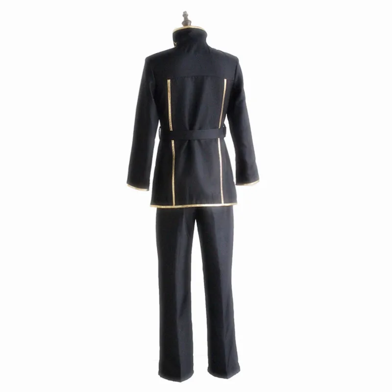 Anime Code Geass Lelouch Lamperouge Cosplay Costume Halloween Carnival Full Set Black School Uniform Jacket + Pants + Belt
Anime Code Geass Lelouch Lamperouge Cosplay Costume Halloween Carnival Full Set Black School Uniform Jacket + Pants + Belt