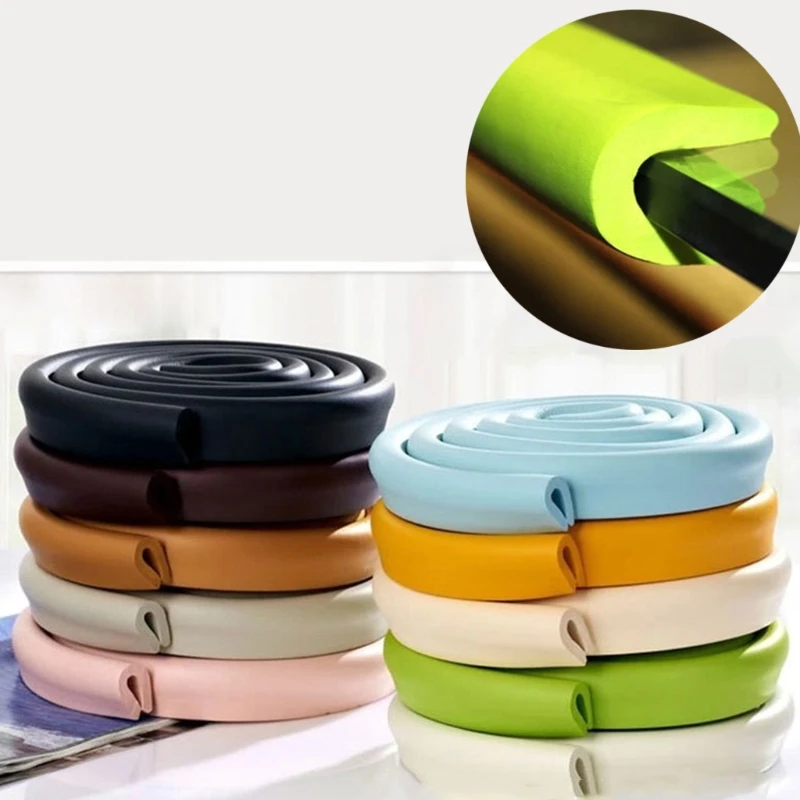 OOTDTY 2m Table Edge Protective Strap Baby Safety Corner Desk Guard Rubber Table Protection Kids U Shape Soft Edge&Corner Guards
OOTDTY 2m Table Edge Protective Strap Baby Safety Corner Desk Guard Rubber Table Protection Kids U Shape Soft Edge&Corner Guards