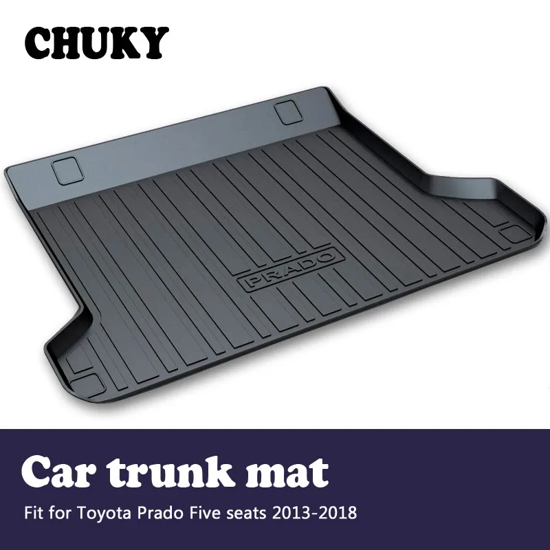 CHUKY For Toyota Prado 5 Seats 2013 2014 2015 2016 2017 2018 Car Cargo rear trunk mat Boot Liner Tray Anti-slip mat Accessories
CHUKY For Toyota Prado 5 Seats 2013 2014 2015 2016 2017 2018 Car Cargo rear trunk mat Boot Liner Tray Anti-slip mat Accessories