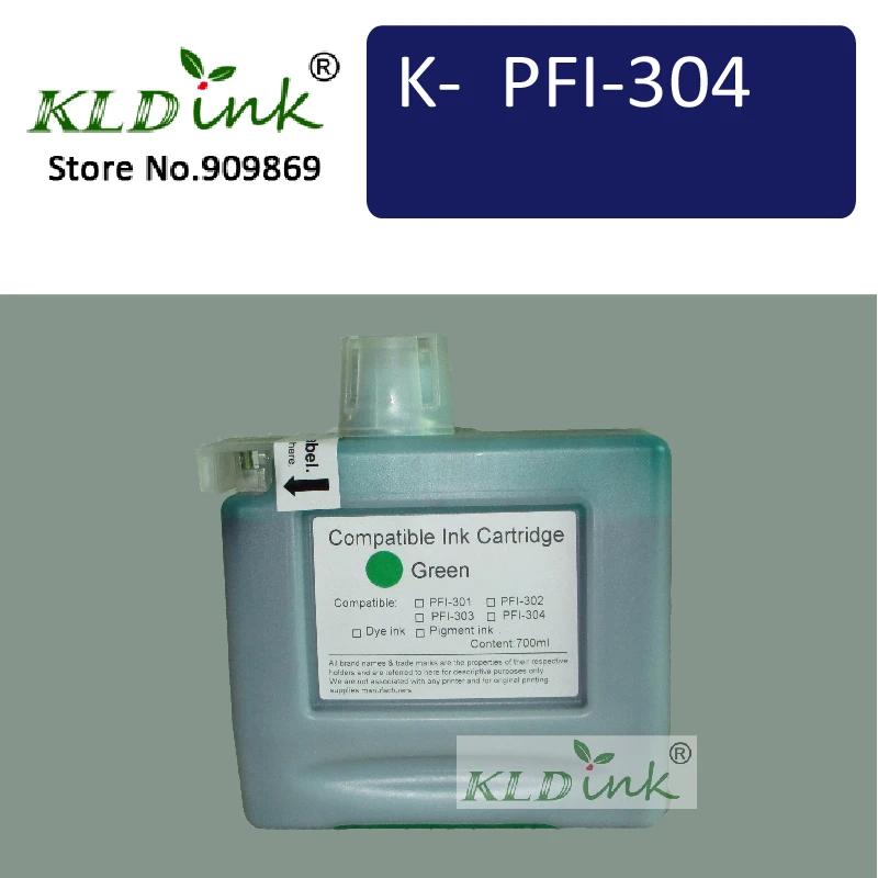 KLDINK-Совместимый картридж для замены для PFI-306G (PFI-304) для imagePROGRAF iPF8400, iPF8300, iPF8400 принтеров
KLDINK-Совместимый картридж для замены для PFI-306G (PFI-304) для imagePROGRAF iPF8400, iPF8300, iPF8400 принтеров