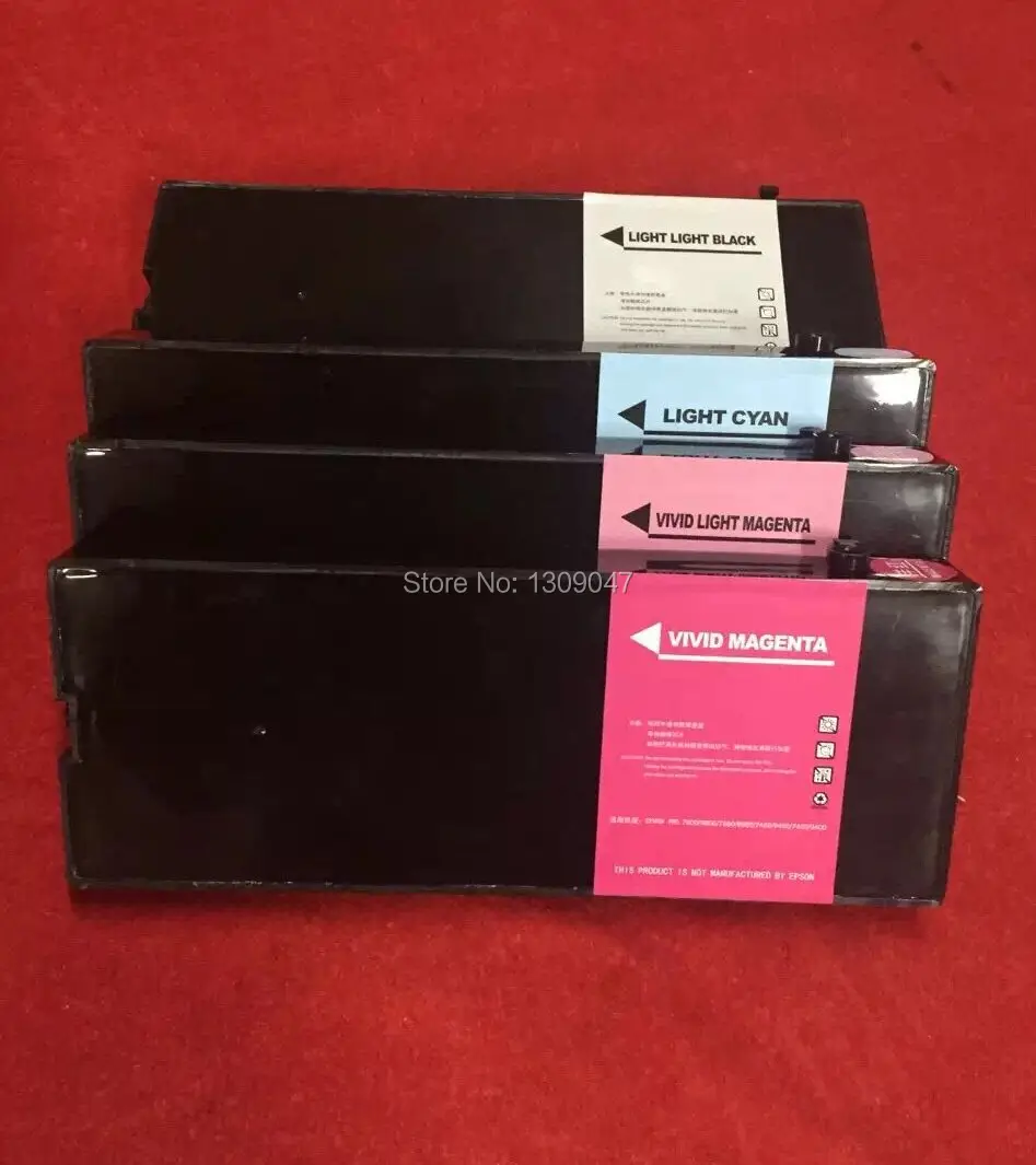 8pcs/set 350ml Refillable UV ink cartridge with chip for Epson 9800 wide format printer UV ink cartridge
8pcs/set 350ml Refillable UV ink cartridge with chip for Epson 9800 wide format printer UV ink cartridge