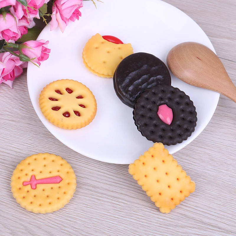 Artificial Simulated Food Pretend Play Cute Cookie Biscuits IY Decorative Craft Scrapbooking Accessories Kitchen Toys Random
Artificial Simulated Food Pretend Play Cute Cookie Biscuits IY Decorative Craft Scrapbooking Accessories Kitchen Toys Random