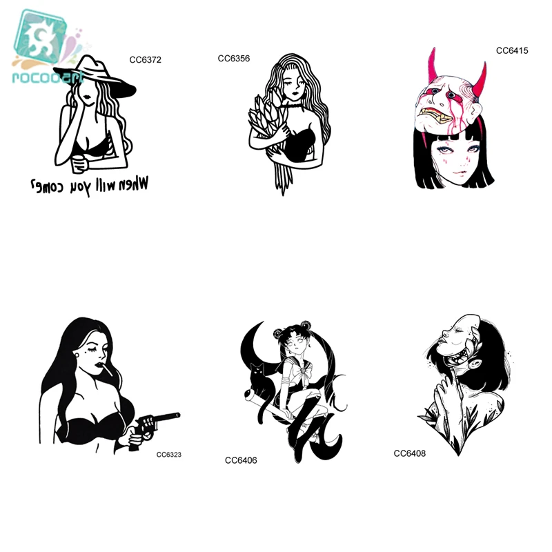 24 Pieces Temporary Cool Black Small Fake Tattoo and Simple Couples Funny Design Pattern Tattoo Sticker Waterproof Taty 60*60mm
24 Pieces Temporary Cool Black Small Fake Tattoo and Simple Couples Funny Design Pattern Tattoo Sticker Waterproof Taty 60*60mm