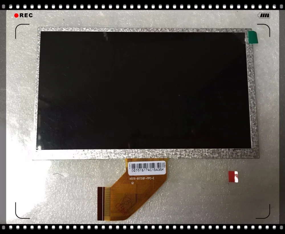 Высокого качества новый 7 дюймов 50PIN K070-B1T50F-FPC-E планшетный ПК ЖК-дисплей экран
Высокого качества новый 7 дюймов 50PIN K070-B1T50F-FPC-E планшетный ПК ЖК-дисплей экран