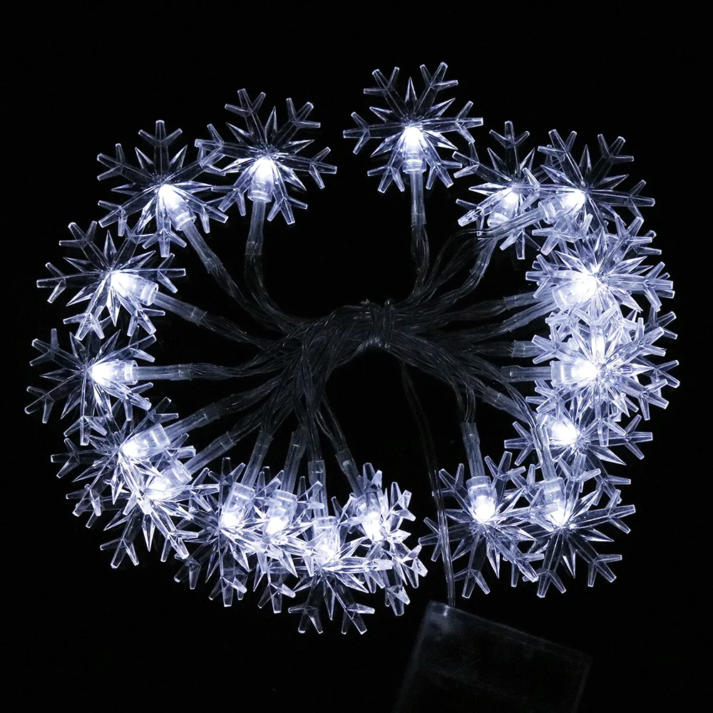 10Leds Snowflake String Light Fairy Lantern Holiday Lighting Wedding Garden Party Christmas New Year Decor 9 colors IQ0
10Leds Snowflake String Light Fairy Lantern Holiday Lighting Wedding Garden Party Christmas New Year Decor 9 colors IQ0