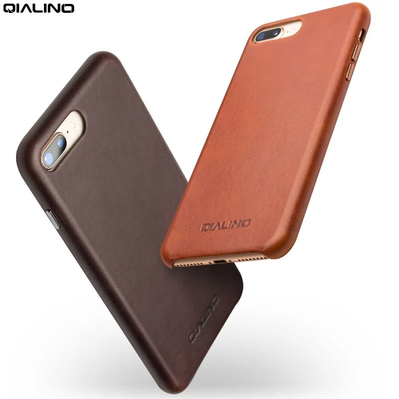 QIALINO Business Style Genuine Leather Back Cover for iPhone 8 Plus Fashion Pure Handmade Holster Case for iPhone 8 4.7/5.5 inch
QIALINO Business Style Genuine Leather Back Cover for iPhone 8 Plus Fashion Pure Handmade Holster Case for iPhone 8 4.7/5.5 inch
