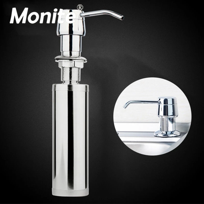 e-pak Liquid Soap Dispenser ABS New Deck Mounted White Chrome Bathroom Distribuidor Wall Dispenser
e-pak Liquid Soap Dispenser ABS New Deck Mounted White Chrome Bathroom Distribuidor Wall Dispenser