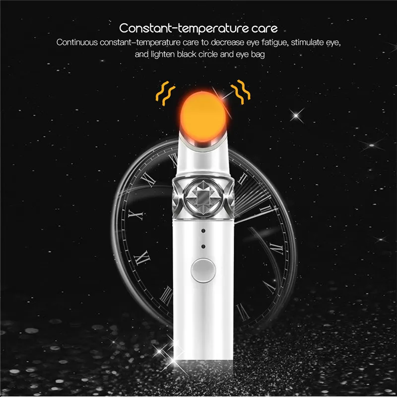 Eye Massager Roller Hot/Cold Message 45 Degrees Heated Wrinkle Removal Wand Relieves Dark Circles Puffiness USB Rechargeable 38
Eye Massager Roller Hot/Cold Message 45 Degrees Heated Wrinkle Removal Wand Relieves Dark Circles Puffiness USB Rechargeable 38