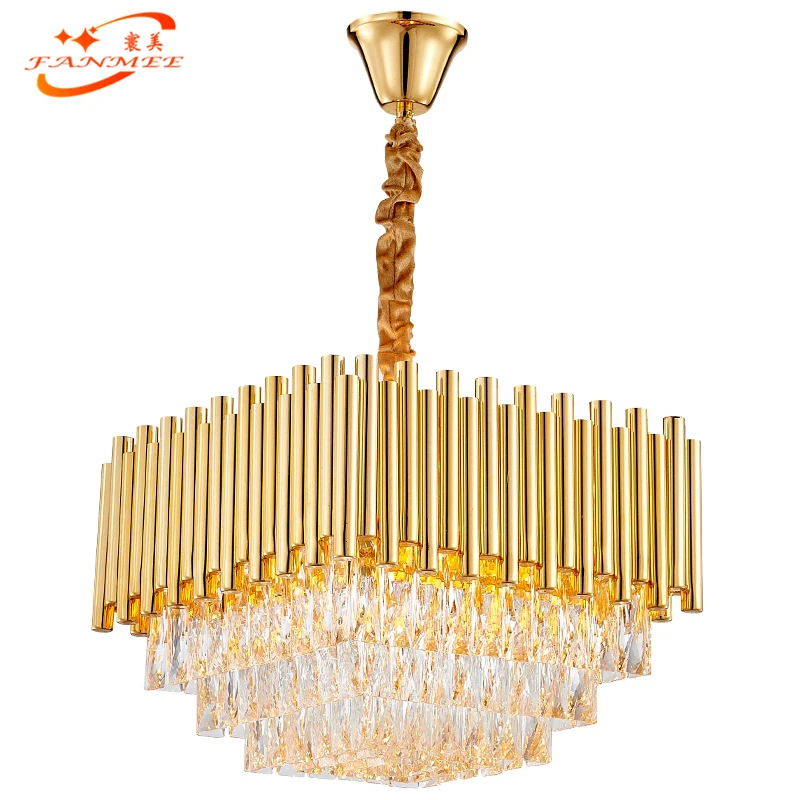 Modern Crystal Chandelier Lighting Restaurant LED Square Chandelier Pendant Hanging Light for Living Dining Room Bedroom Decor
Modern Crystal Chandelier Lighting Restaurant LED Square Chandelier Pendant Hanging Light for Living Dining Room Bedroom Decor
