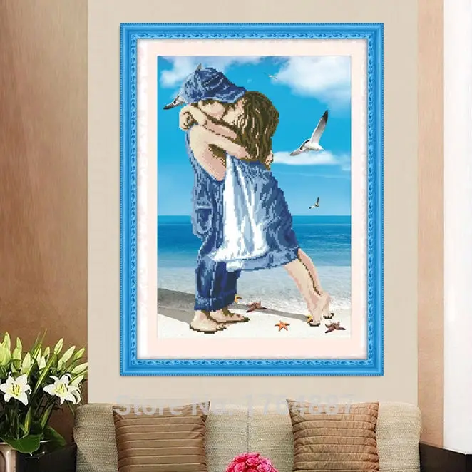 5D DIY Diamond Embroidery Cross Stitch Beach Lovers Kiss Child Bedroom Decorative Painting Mosaic Picture Crystal Round Diamond
5D DIY Diamond Embroidery Cross Stitch Beach Lovers Kiss Child Bedroom Decorative Painting Mosaic Picture Crystal Round Diamond