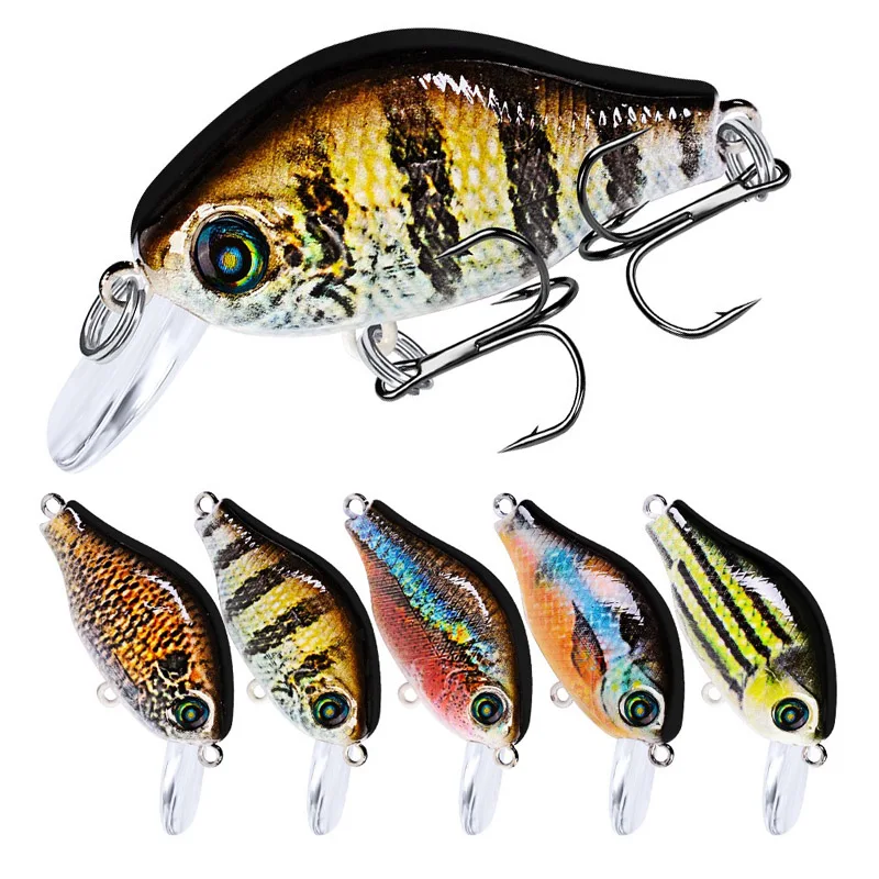 1pcs 52mm/8.5g mini Crankbait Minnow plump baits Topwater wobbler artificial Hard bait wobblers fake lure
1pcs 52mm/8.5g mini Crankbait Minnow plump baits Topwater wobbler artificial Hard bait wobblers fake lure