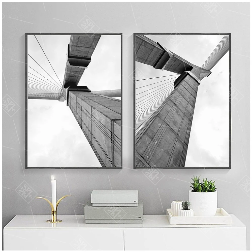 Modern Bridge Canvas Art Painting Nordic Posters And Prints Home Decoration Geometry Art Wall Picture For Living Room No Framed
Modern Bridge Canvas Art Painting Nordic Posters And Prints Home Decoration Geometry Art Wall Picture For Living Room No Framed
