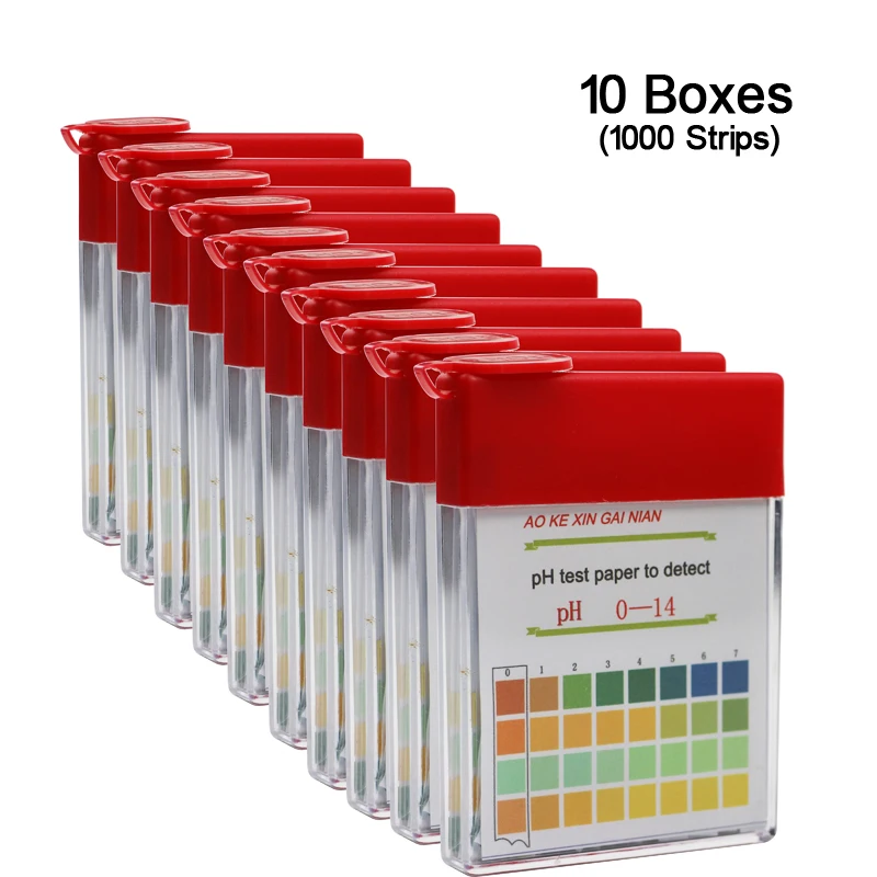 10 Boxes PH0-14 Medical Litmus Test Paper Body PH Test Strips Alkaline Acid Water Saliva Urine Universal Special Indicator Paper
10 Boxes PH0-14 Medical Litmus Test Paper Body PH Test Strips Alkaline Acid Water Saliva Urine Universal Special Indicator Paper