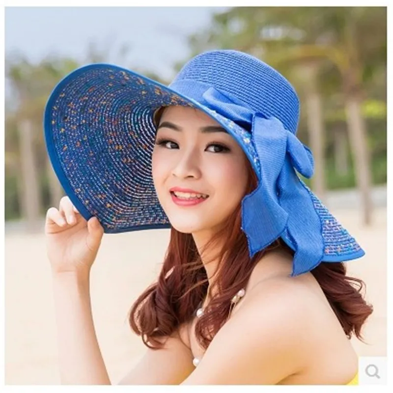 New Summer Straw Hat Women Outdoor Holiday Beach Ladies Big Wide Brim Hat Sun Visor hat Female Panama Hat Female Chapeu Feminino
New Summer Straw Hat Women Outdoor Holiday Beach Ladies Big Wide Brim Hat Sun Visor hat Female Panama Hat Female Chapeu Feminino