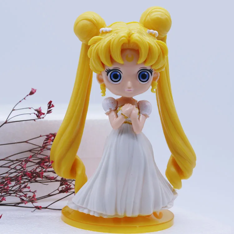 Аниме мультфильм аниме Сейлор Мун Usagi Tsukino фигурка супер игрушки украшение для
