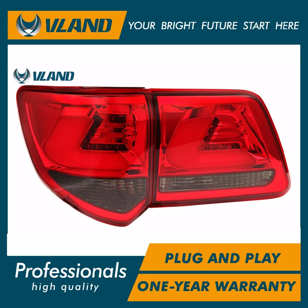 VLAND manufacturer for Car Tail light for Fortuner LED Taillight 2012 2013 2015 for Foruner back light with DRL+Reverse+Brake
VLAND manufacturer for Car Tail light for Fortuner LED Taillight 2012 2013 2015 for Foruner back light with DRL+Reverse+Brake