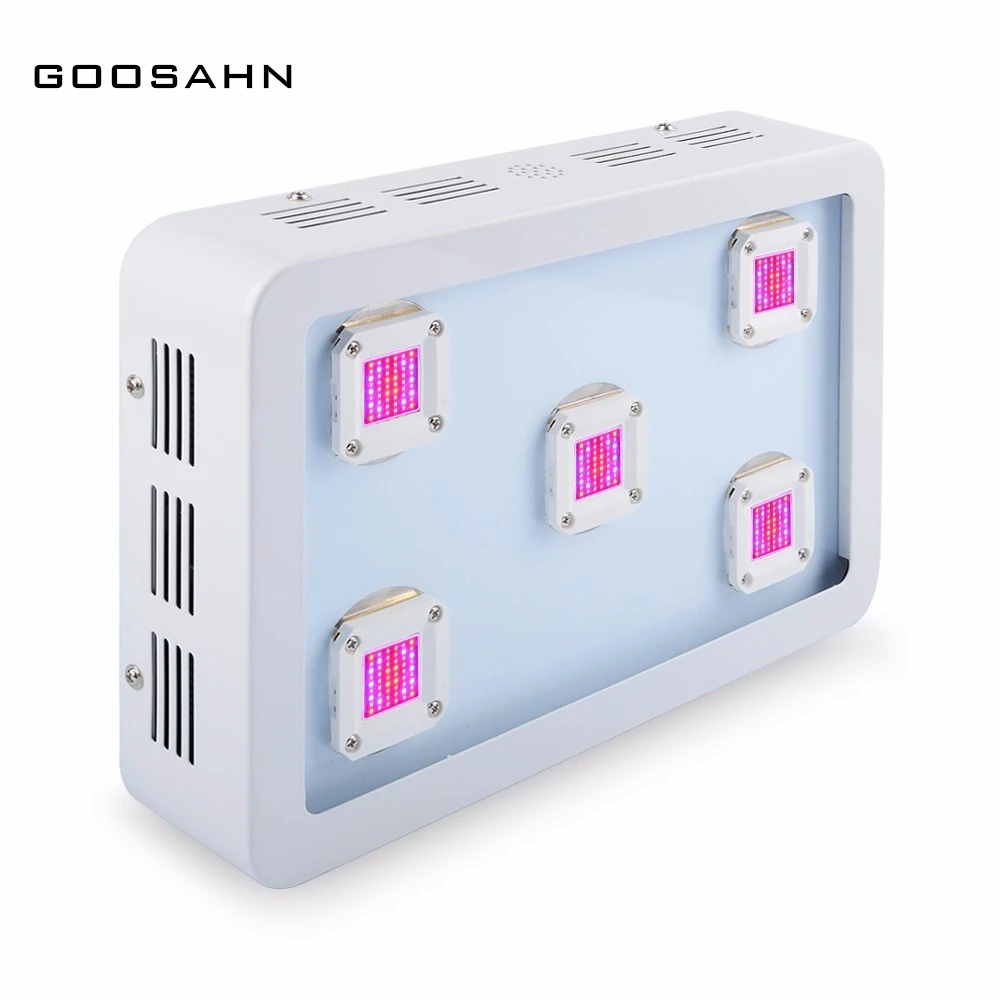 GOOSHAN COB 900 W 1200 1500 комплект садоводческих ламп полный спектр 410-730nm для Выращивание