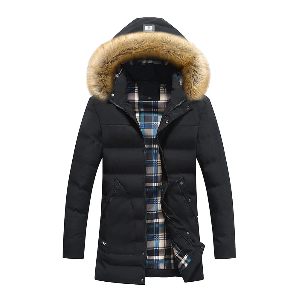 Plus Size Mens Hooded Jacket Hot Sale 2018 Brand Warm Coat Fur Hat Pocket Zipper Parka Padded Overcoat Windbreak Dropship WS&D
Plus Size Mens Hooded Jacket Hot Sale 2018 Brand Warm Coat Fur Hat Pocket Zipper Parka Padded Overcoat Windbreak Dropship WS&D